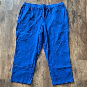 Catherines Blue Petite Leggings Suprema Collection NEW